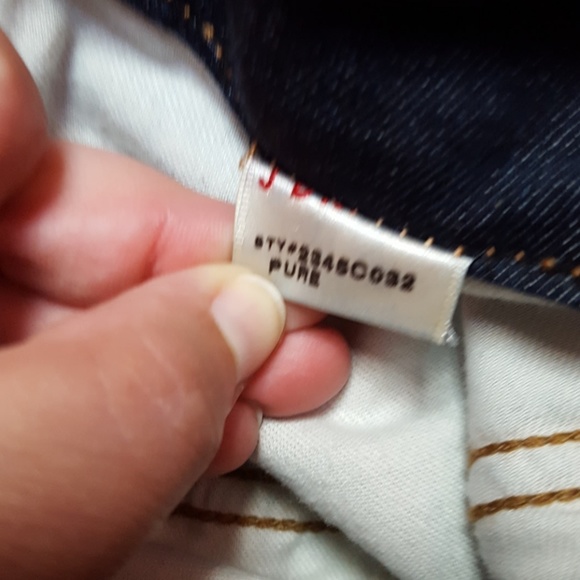 J Brand Lexington Mid Rise Flare Leg Stretch Jeans - Picture 5 of 7